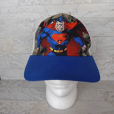 New Era Superman Hat DC Comics Originals Snapback Blue Red Comic Book OSFM $15.00