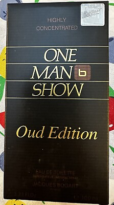 #ad One Man Show OUD Jacques Bogart Eau de Toilette Spray 3.3 3.33 oz New in Box $18.80