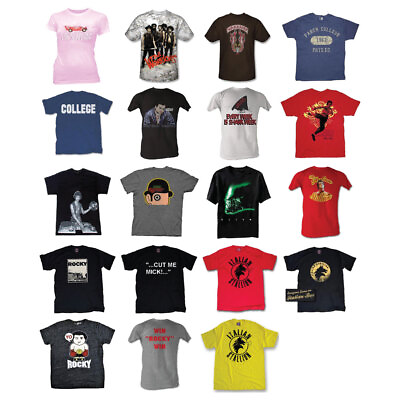 Vintage 70#x27;s Movie Inspired T Shirt Collection Iconic Designs Various Sizes #ad $9.95