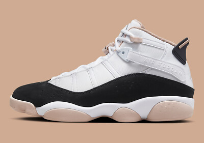 #ad Nike Air Jordan 6 Rings $160 Men#x27;s Basketball Shoes Sneakers White 322992 112 $84.88