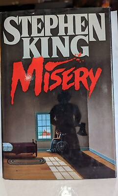 #ad VTG Stephen King. MISERY. Viking 1987. 1st Edition Printing HC DJ 18.95 Fine $145.00
