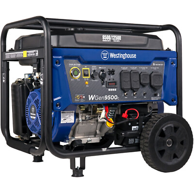 #ad Westinghouse Refurbished 12500W Gas Portable Generator Home Backup $749.00