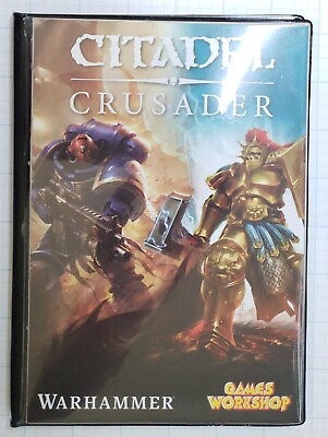 #ad Games Workshop Warhammer Citadel Crusade Card Binder 2016 w 6 Cards $17.99