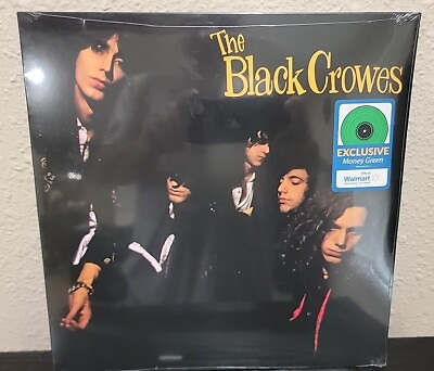 #ad Factory Sealed Black Crowes: Shake Your Money Maker Money Green Vinyl $45.00