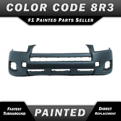 NEW Painted *8R3 Pacific Blue* Front Bumper Cover for 2009 2012 Toyota RAV4 Base $340.99