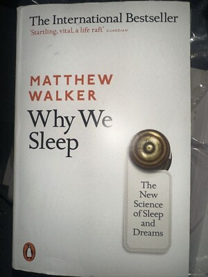 #ad Why We Sleep paperback Matthew Walker $7.48