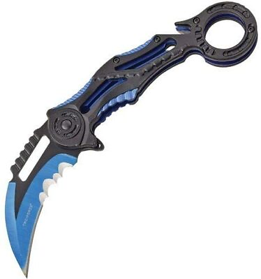 TAC Force Linerlock Assisted Opening Blue $11.99