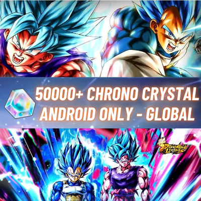 #ad #ad ANDROID ONLY 50000 CHRONO CRYSTAL Random 0 2 LF Dragon Ball Legend $13.99