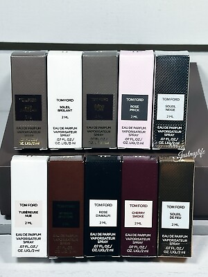 Tom Ford EDP Sample Size Spray 2 mL 1.5mL ** CHOOSE YOUR SCENT** New in Box $15.00