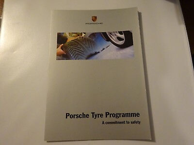 #ad Porsche Tyre Programme Booklet 2003 Rare Item. GBP 4.49