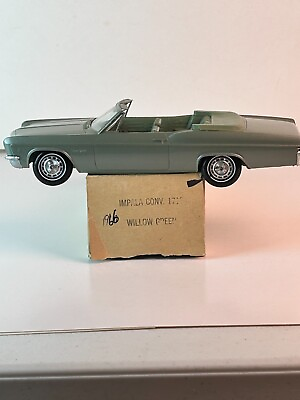 #ad AMT 1966 Chevrolet Impala Convertible Promo Car with Original Box $239.95