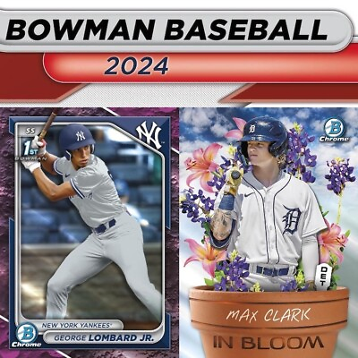 2024 Bowman Baseball Paper Prospects #1 150 Complete Your Set Pick PRESALE $0.99