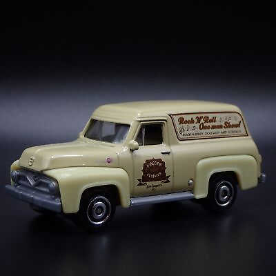 1955 55 FORD PANEL VAN ROCK A BILLY BAND 1:64 SCALE DIORAMA DIECAST MODEL CAR $7.99
