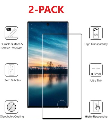 #ad 2Pack Tempered Glass Full Screen Protector For Samsung Galaxy Note 20 N20 Ultra $7.99
