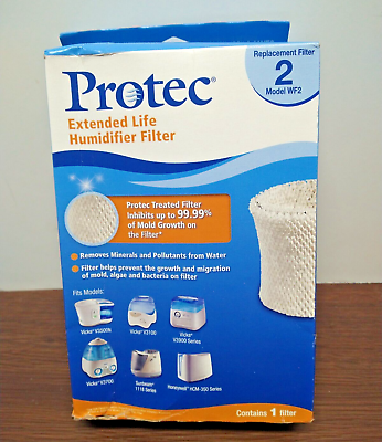 Protec WF2 Extended Life Humidifier Replacement Filter Honeywell Vicks NEW $11.39