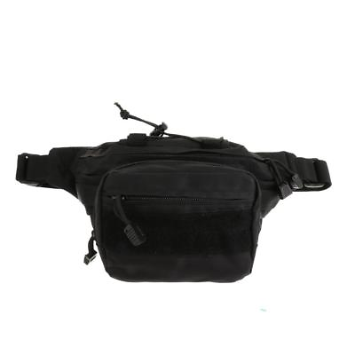 #ad Utility Tactical Waist Pack Pouch Military Camping Hiking Outdoor Fanny Belt Bag AU $19.99