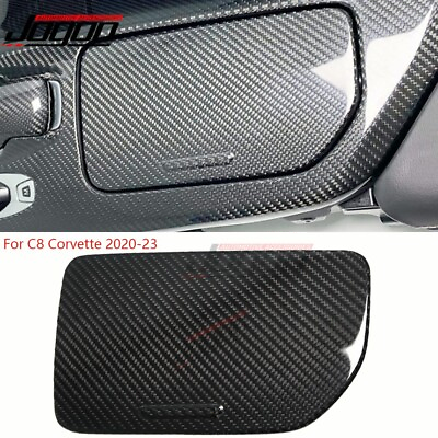 Carbon Gear Water Cup Holder Covers For C8 Corvette Stingray Z51 Z06 Convertible $62.00