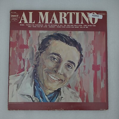 #ad Al Martine Self Titled LP Vinyl Record Album $4.62