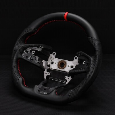 #ad Real Leather Customized Sport Universal Steering Wheel Civic Type R 2016 2023 $379.00