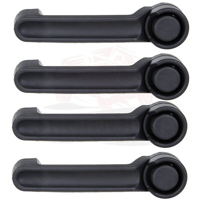 #ad 4X Door Handles Black Outside Exterior Right Left For Jeep Liberty 2008 2012 $36.09
