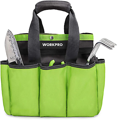 #ad Garden Tool Bag Garden Tote Storage Bag with 8 Pockets Home Organizer $32.17