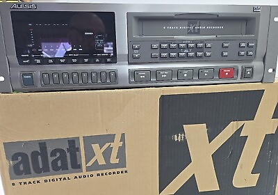 #ad Alesis ADAT XT 8 Track Digital Audio Recorder With Remote Manualamp; Original Box $314.99