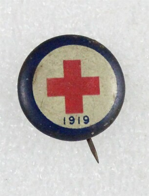 #ad #ad Red Cross: 1919 quot;Roll Callquot; campaign button 20mm $6.95
