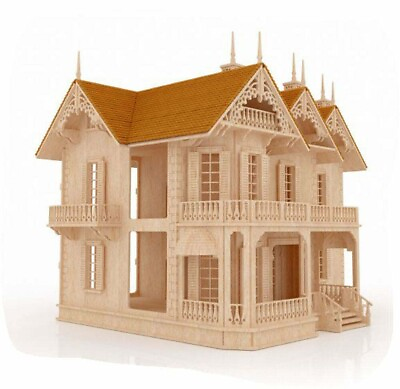 #ad The Victorian Gothic Mansion – Stunning Puzzle Doll House The Enchanting Abode $150.00