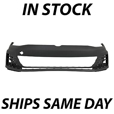 #ad NEW Primered Front Bumper Cover Fascia for 2015 2016 2017 Volkswagen VW GTI $330.99