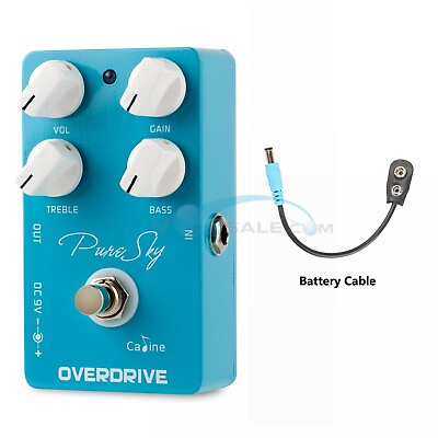 #ad Caline Pedal Pure Sky Overdrive Pedal Guitar Effect Pedal Guitar Pedal CP 12 $31.50