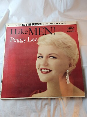 #ad PEGGY LEE I LIKE MEN LP Mono T 1131 NM VG Jazz Vocals Female 1959 Album $9.99