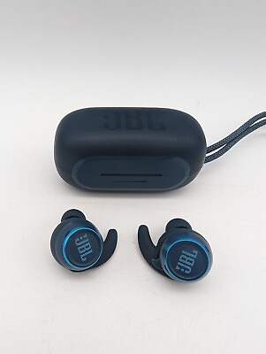 #ad JBL Reflect Mini True Wireless Noise Cancelling In Ear Earbuds Blue $44.99