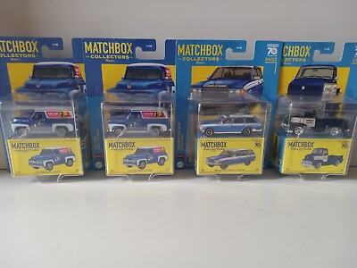 Lot of 4 2023 Matchbox Collectors 1953 Ford COE 13 22 Ford Panel Delivery Benz $25.00