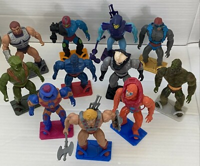 Masters of The Universe MOTU Figure Stands Vintage Origins New Additions READ #ad $125.00