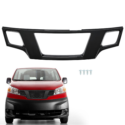 #ad Front Grille Shell For Nissan NV200 S SV 2013 2021 Painted Black #623823LM0H $78.55