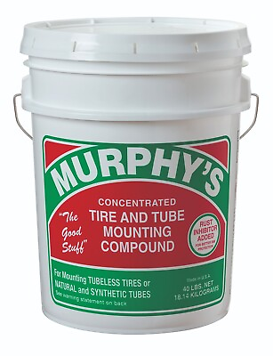 #ad Murphy#x27;s Concentrated Tire and Tube Mounting Compound 40lb Pail $55.00