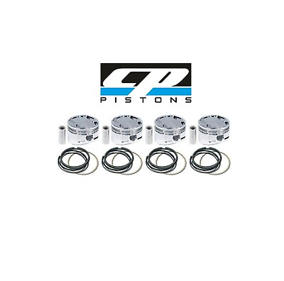 CP Piston Set 77.00 mm 10.0:1 CR Keller Dome X Style For Audi VW TSI TFSI 1.4L $958.65