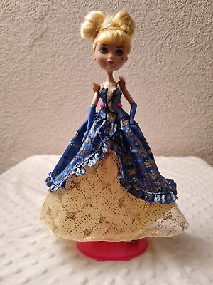 #ad Ever After High Blondie Locks Thronecoming Fashion Doll Gold amp; Blue Goldilocks GBP 19.99