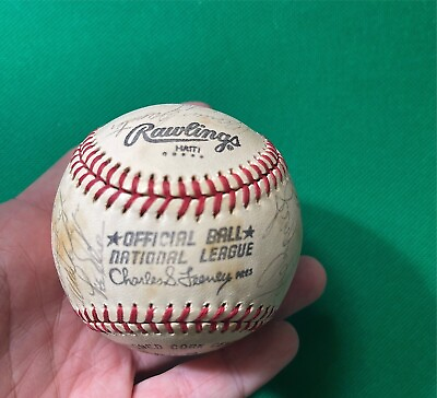 Rawlings Official Ball National League Signed Baseball Signature See Description $200.00
