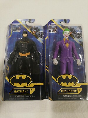 #ad New DC Batman amp; Joker Bat Tech DARK KNIGHT BATMAN 6quot; Action Figure Free shipping $19.99