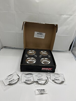#ad Manley 630005C 4 Platinum Forged Dish Pistons quot;Fast Shippingquot; $543.19