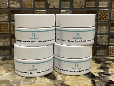 #ad Bundle 4 BEAUTYSTAT Universal Pro Bio Moisture Boost Cream .3oz Ea 1.2oz Total $14.95