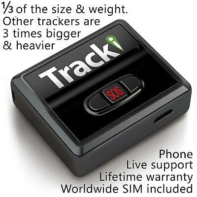 Tracki 4G GPS Tracker Vehicles Tracking device Car kids Mini magnetic Real time $18.88