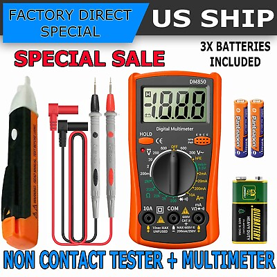 Voltage Electricity Tester Volt Detector Test Pen AC Non Contact Sensor 90 1000V $14.99