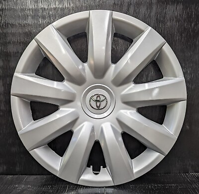 TOYOTA CAMRY 61136 15 inch 9 SPOKE OEM HUBCAP WHEEL COVER SILVER 2004 2005 2006 #ad $42.00