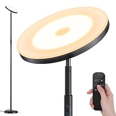 Floor Lamp 36W 3000LM Sky LED Modern Torchiere 4 Color Temperatures Super Bright #ad $49.50
