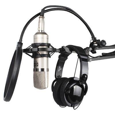 #ad Studio Microphone Mic Shock Mount Holder For Large Diaphram Condenser Mic Clip $19.99