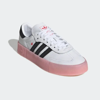 Adidas Sambarose Valentine W Women Shoe Sneakers Pink White EF4965 $169.00