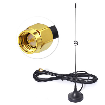 4G LTE 5dBi Omni SMA Magnetic Antenna 3m for 2G 3G 4G LTE GSM Wlan Bluetooth DCS #ad $11.99