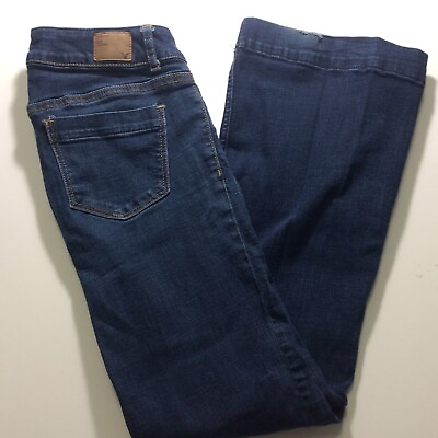 AE American Eagle Outfitters Women#x27;s Skinny Dark Wash Denim Blue Jeans Size 4 S $7.45